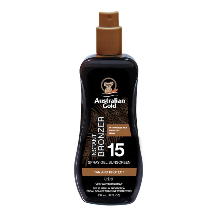 SPF 15 SPRAY GEL CON BRONZER - immagine 1